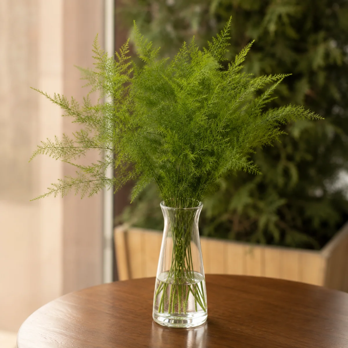 Аспарагус Триферн virgatus treefern Лист