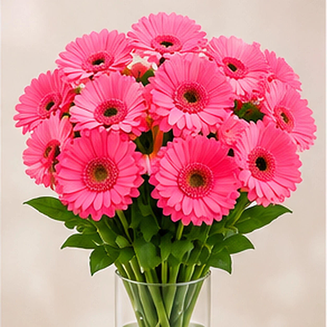 Гербера мини розовая Rose+ oog